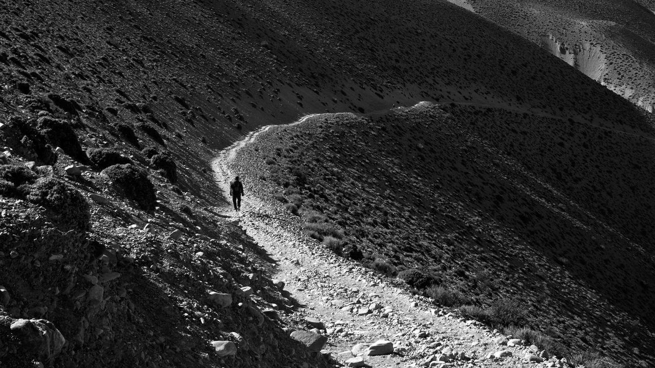 Path in the Mountains